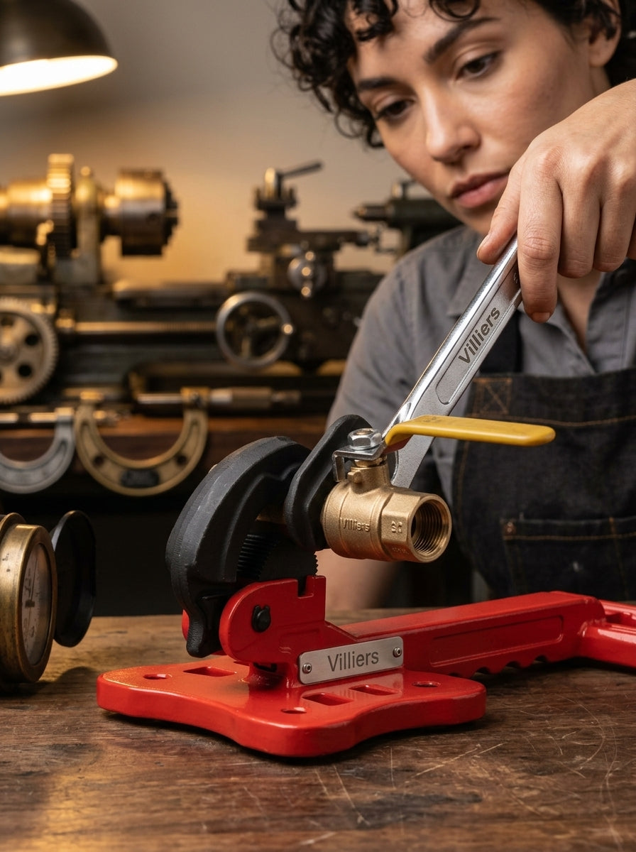lightweight pipe vise for professionals