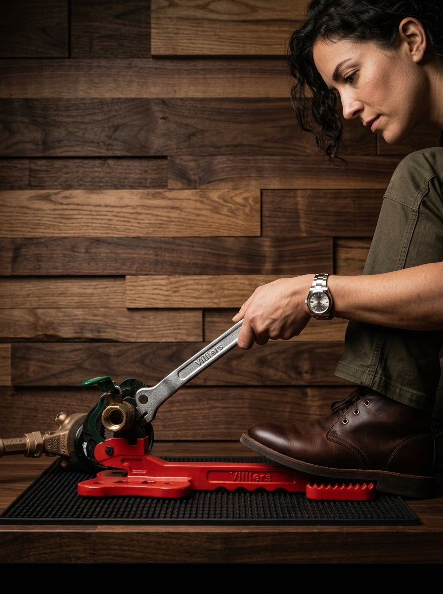portable pipe vise