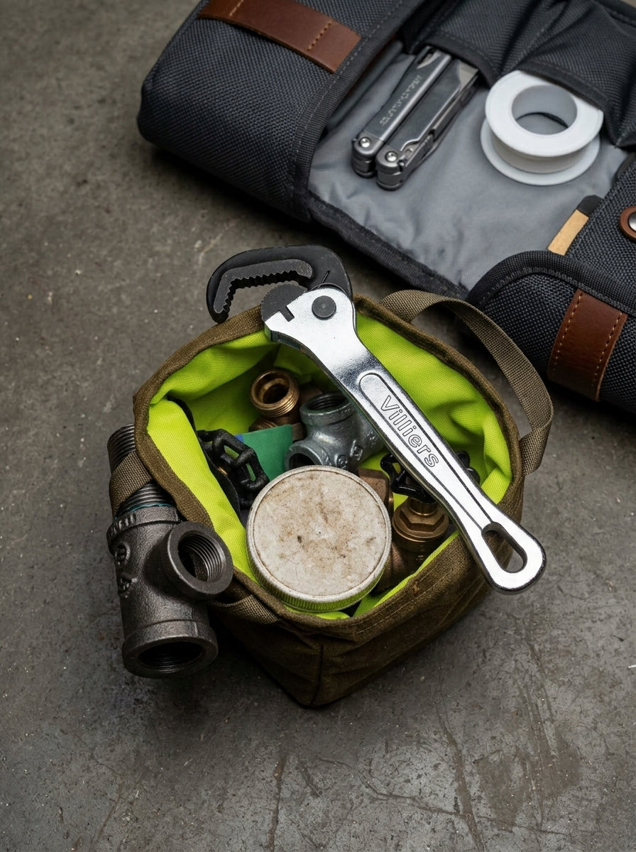 slim pipe wrench